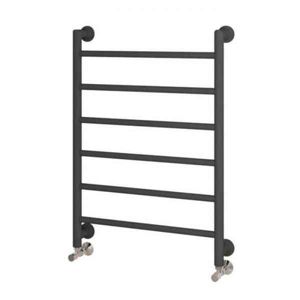 Eastbrook Eshton 800 x 600 Matt Anthracite Designer Towel Rail