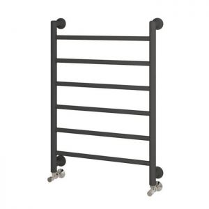 Eastbrook Eshton 800 x 600 Matt Anthracite Designer Towel Rail