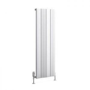 Eastbrook Fairford 1200 x 375 Matt White Aluminium Designer Radiator