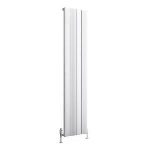 Eastbrook Fairford 1800 x 375 Matt White Aluminium Designer Radiator