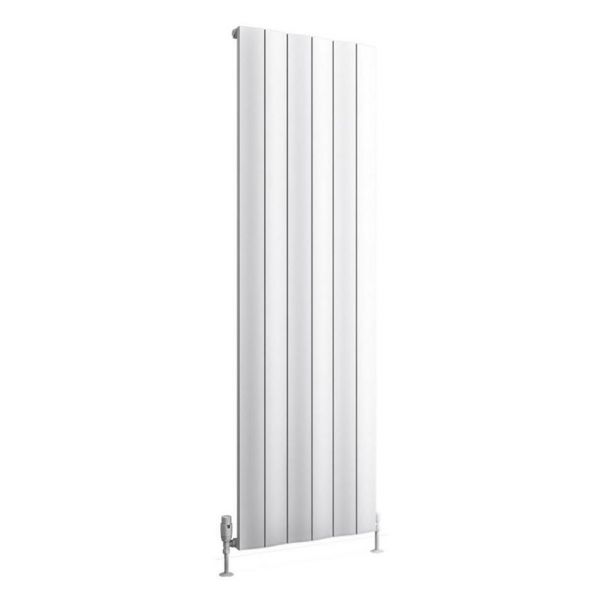 Eastbrook Fairford 1800 x 565 Matt White Aluminium Designer Radiator
