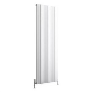 Eastbrook Fairford 1800 x 565 Matt White Aluminium Designer Radiator