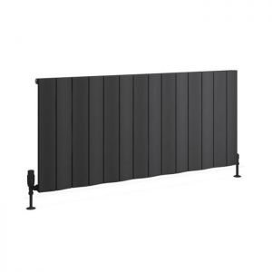 Eastbrook Fairford 600 x 1325 Matt Anthracite Aluminium Designer Radiator