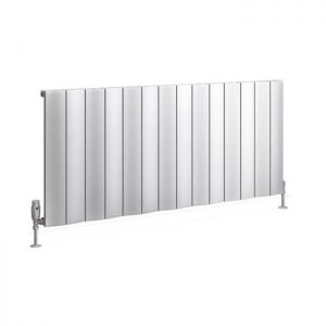 Eastbrook Fairford 600 x 1325 Matt White Aluminium Designer Radiator