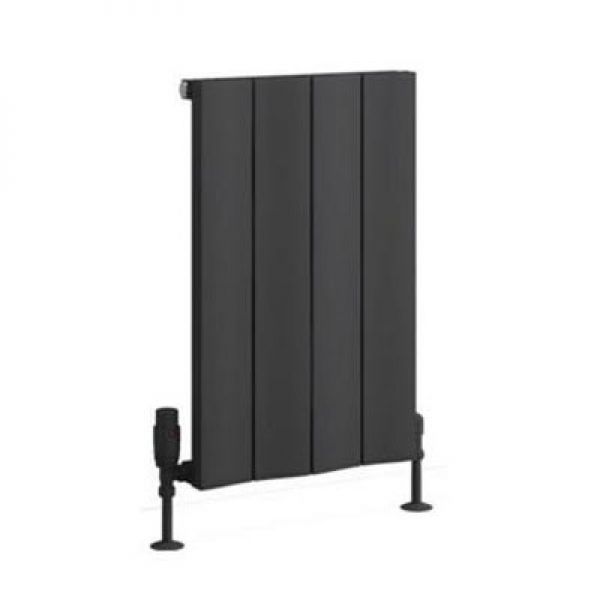 Eastbrook Fairford 600 x 375 Matt Anthracite Aluminium Designer Radiator