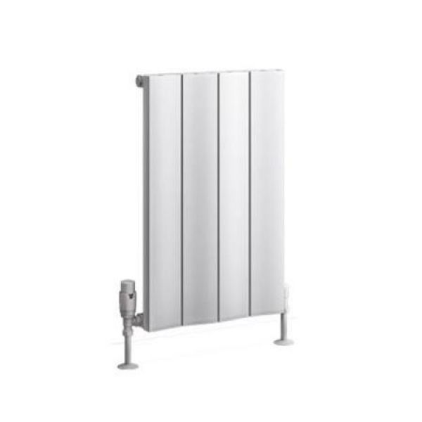 Eastbrook Fairford 600 x 375 Matt White Aluminium Designer Radiator