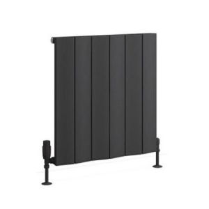 Eastbrook Fairford 600 x 565 Matt Anthracite Aluminium Designer Radiator