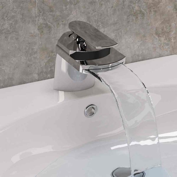 Eastbrook Falmouth Chrome Mono Basin Mixer Tap with Waste