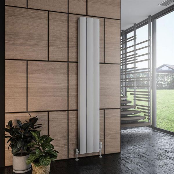 Eastbrook Guardia 1800 x 280 Matt Grey Aluminium Designer Radiator #2
