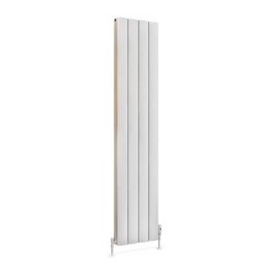 Eastbrook Guardia 1800 x 375 Matt White Aluminium Designer Radiator