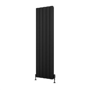 Eastbrook Guardia 1800 x 470 Matt Black Aluminium Designer Radiator