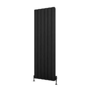 Eastbrook Guardia 1800 x 565 Matt Black Aluminium Designer Radiator