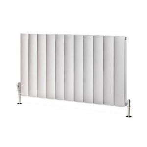 Eastbrook Guardia 600 x 1040 Matt White Aluminium Designer Radiator