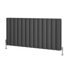 Eastbrook Guardia 600 x 1230 Matt Anthracite Aluminium Designer Radiator