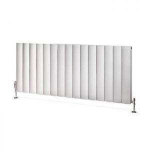Eastbrook Guardia 600 x 1420 Matt White Aluminium Designer Radiator