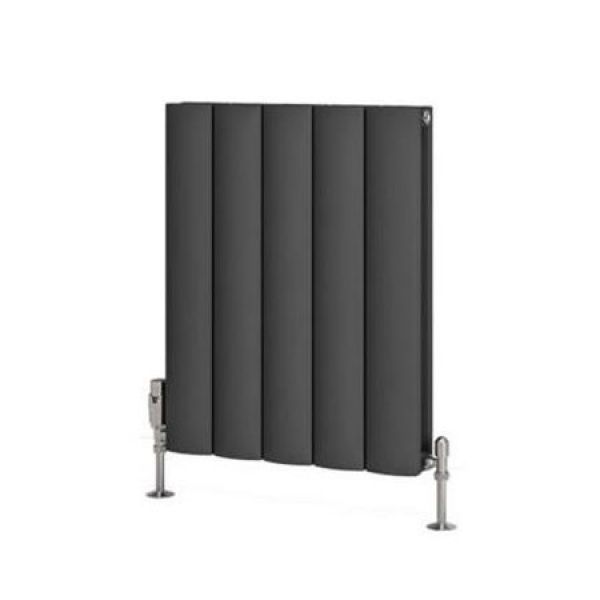 Eastbrook Guardia 600 x 470 Matt Anthracite Aluminium Designer Radiator