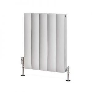 Eastbrook Guardia 600 x 470 Matt White Aluminium Designer Radiator