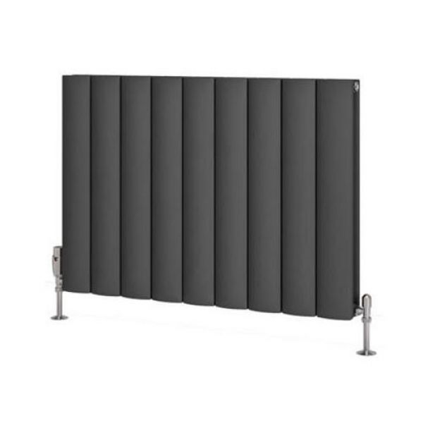 Eastbrook Guardia 600 x 850 Matt Anthracite Aluminium Designer Radiator