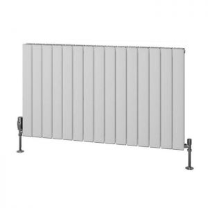 Eastbrook Hadleigh 600 x 1045 Matt White Aluminium Designer Radiator