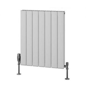 Eastbrook Hadleigh 600 x 485 Matt White Aluminium Designer Radiator