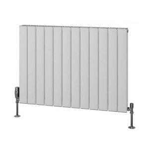 Eastbrook Hadleigh 600 x 835 Matt White Aluminium Designer Radiator
