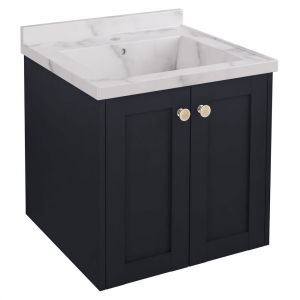 Eastbrook Hardwick 500 Anthracite Wall Hung Square Vanity Unit