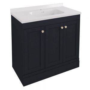 Eastbrook Hardwick 900 Anthracite Floor Standing Square Vanity Unit