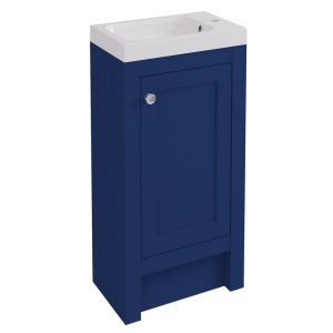 Eastbrook Hardwick 390 Blue Floor Standing Cloakroom Vanity Unit