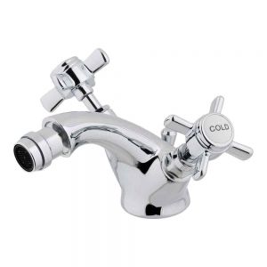 Eastbrook Haymarket Chrome Mono Bidet Mixer Tap with Pop Up Waste