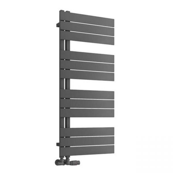 Eastbrook Helmsley 1150 x 500 Matt Anthracite Designer Towel Rail