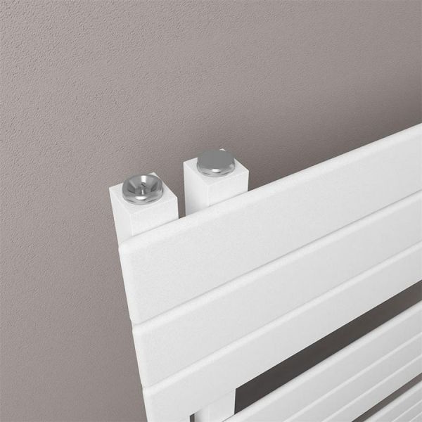 Eastbrook Helmsley 1150 x 500 Matt White Designer Towel Rail #3