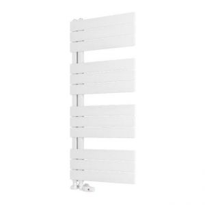 Eastbrook Helmsley 1150 x 500 Matt White Designer Towel Rail