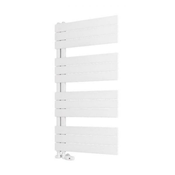 Eastbrook Helmsley 1150 x 600 Matt White Designer Towel Rail
