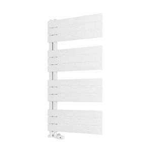 Eastbrook Helmsley 1150 x 600 Matt White Designer Towel Rail