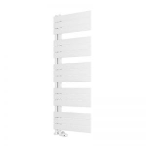 Eastbrook Helmsley 1400 x 500 Matt White Designer Towel Rail