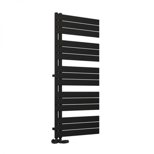 Eastbrook Helmsley 1400 x 600 Matt Black Designer Towel Rail
