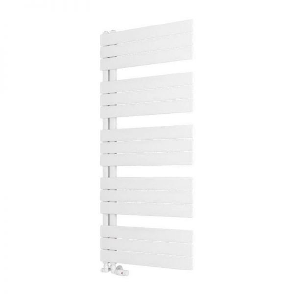 Eastbrook Helmsley 1400 x 600 Matt White Designer Towel Rail
