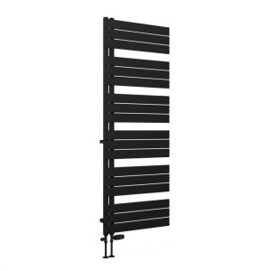 Eastbrook Helmsley 1640 x 600 Matt Black Designer Towel Rail