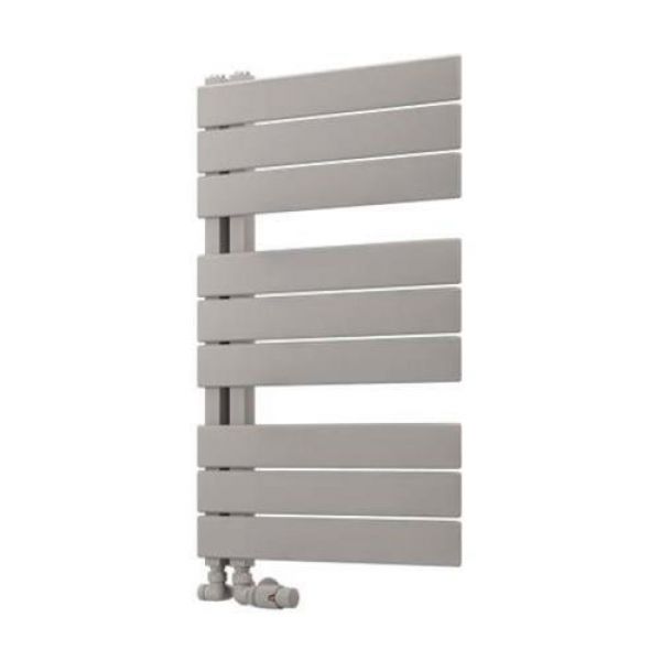 Eastbrook Helmsley 800 x 500 Matt Grey Designer Towel Rail