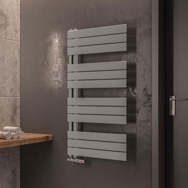 Eastbrook Helmsley 1150 x 600 Matt Grey Designer Towel Rail