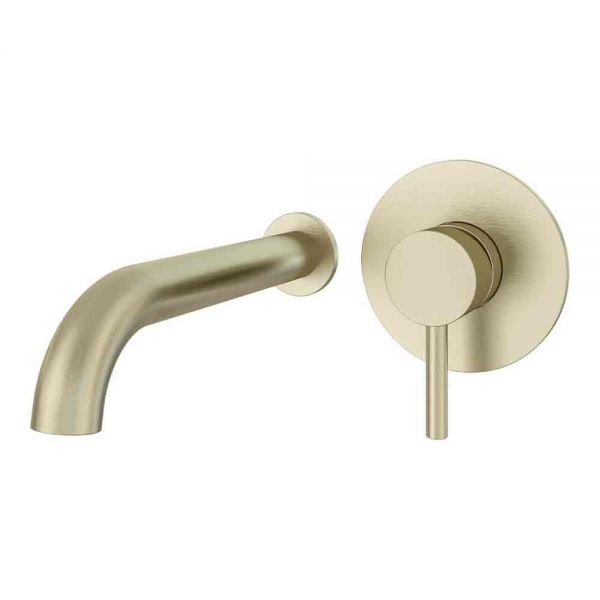 Eastbrook Heyford Brushed Brass Wall Mounted Bath Filler Tap