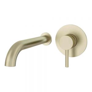 Eastbrook Heyford Brushed Brass Wall Mounted Bath Filler Tap