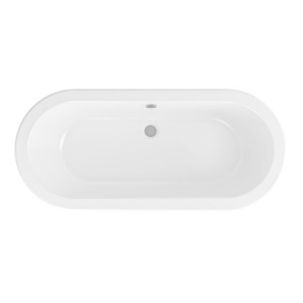Eastbrook Humber White Double Ended Freestanding Bath 1800 x 800mm #3