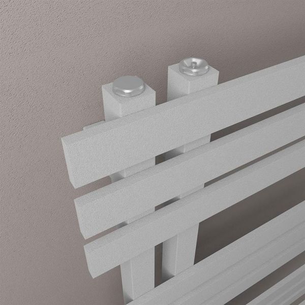 Eastbrook Hurley 1000 x 500 Matt Grey Designer Towel Rail #3