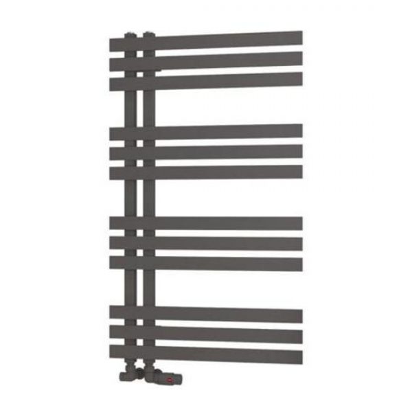 Eastbrook Hurley 1000 x 600 Matt Anthracite Designer Towel Rail