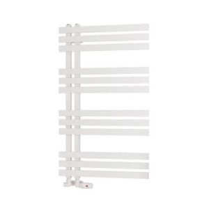Eastbrook Hurley 1000 x 600 Matt White Designer Towel Rail