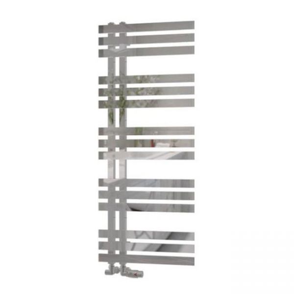 Eastbrook Hurley 1200 x 500 Chrome Designer Towel Rail