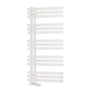 Eastbrook Hurley 1200 x 600 Matt White Designer Towel Rail