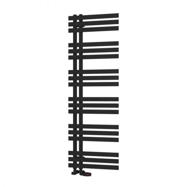 Eastbrook Hurley 1500 x 500 Matt Black Designer Towel Rail