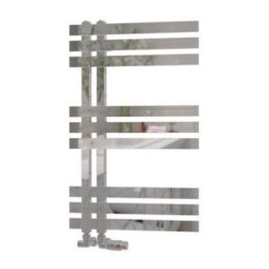 Eastbrook Hurley 800 x 500 Chrome Designer Towel Rail